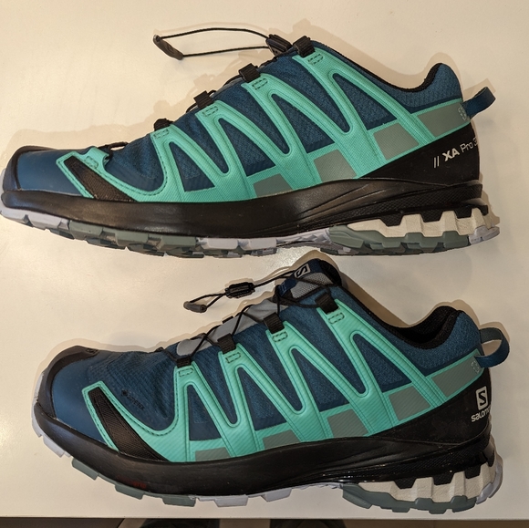 Salomon XA Pro V8 Gore Tex Trail Running Shoes size 10 - Picture 2 of 3